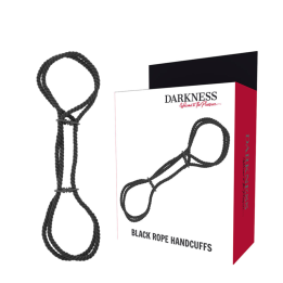 DARKNESS - ESPOSAS MANOS O TOBILLOS CUERDA 100% ALGODON | VibraZon