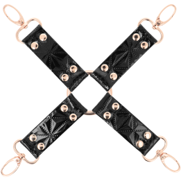 BEGME - NEGRO EDITION HOG TIE CUERO VEGANO | VibraZon