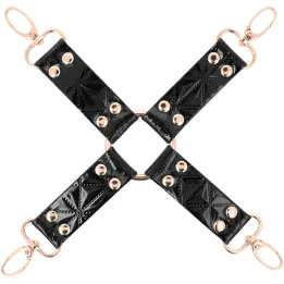 BEGME - NEGRO EDITION HOG TIE CUERO VEGANO