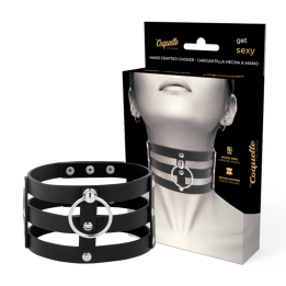 COQUETTE CHIC DESIRE - CHOKER CUERO VEGANO ESTILO FETISH | VibraZon
