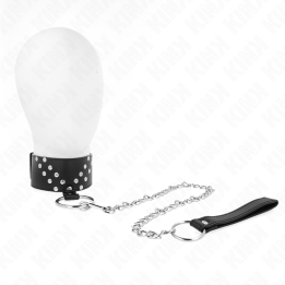 KINK - COLLAR CON CORREA 65 CM CON REMACHE EN V AJUSTABLE 36-43 CM X 5 CM | VibraZon