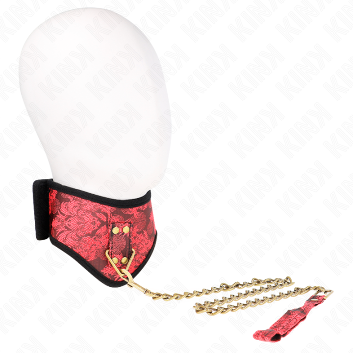KINK - COLLAR CON CORREA DE ENCAJE 75 CM MODELO SCANDAL 44 X 10 CM | VibraZon