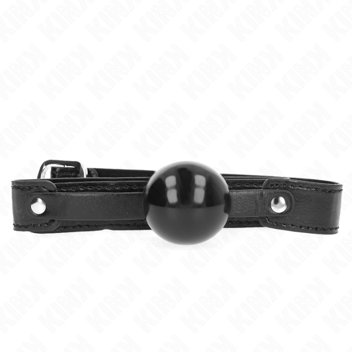 KINK - MORDAZA DE BOLA 4 CM SUAVE DE TPE MODELO 2 65 x 2.5 CM | VibraZon