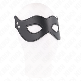 KINK - MÁSCARA DE POLIPIEL CON REMACHES MODELO 1 26 x 8 CM | VibraZon