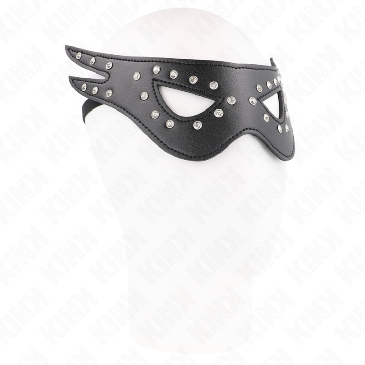 KINK - MÁSCARA DE POLIPIEL SEXY MODELO 2 27 x 13 CM | VibraZon