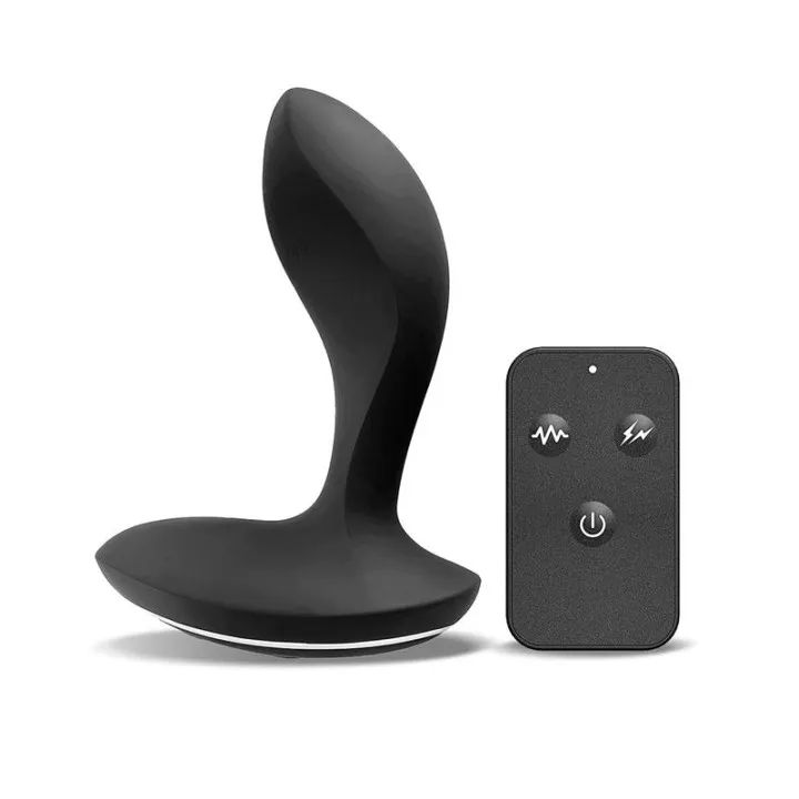 Masajeador Prostático con Electro Shock y Vibración con Control Remoto de Intoyou