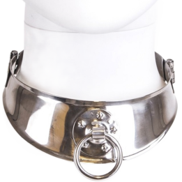 METAL HARD - COLLAR RESTRINGIDOR CON ANILLA | VibraZon