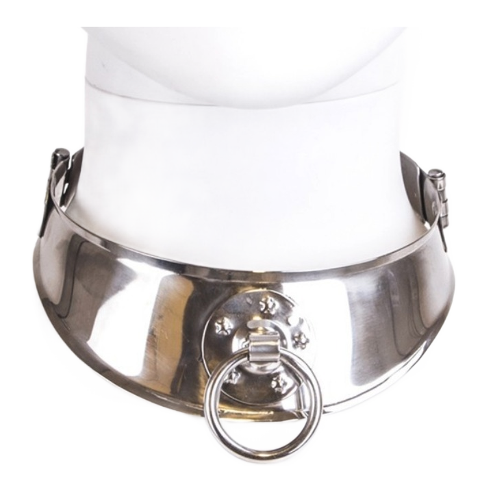 METAL HARD - COLLAR RESTRINGIDOR CON ANILLA | VibraZon