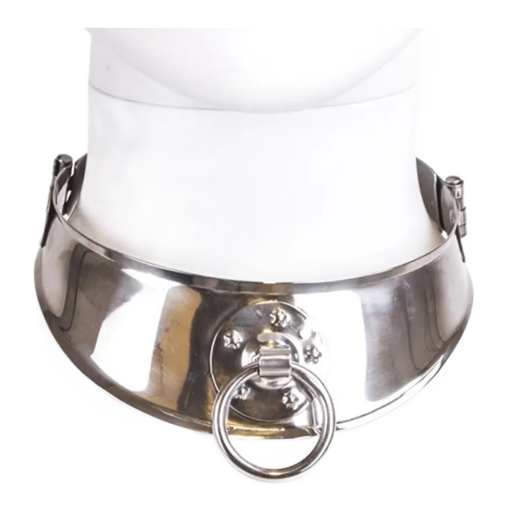 METAL HARD - COLLAR RESTRINGIDOR CON ANILLA
