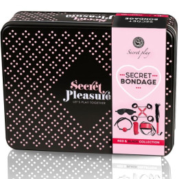 SECRETPLAY - BDSM SET 6 PIEZAS ROJO COLLECTION | VibraZon