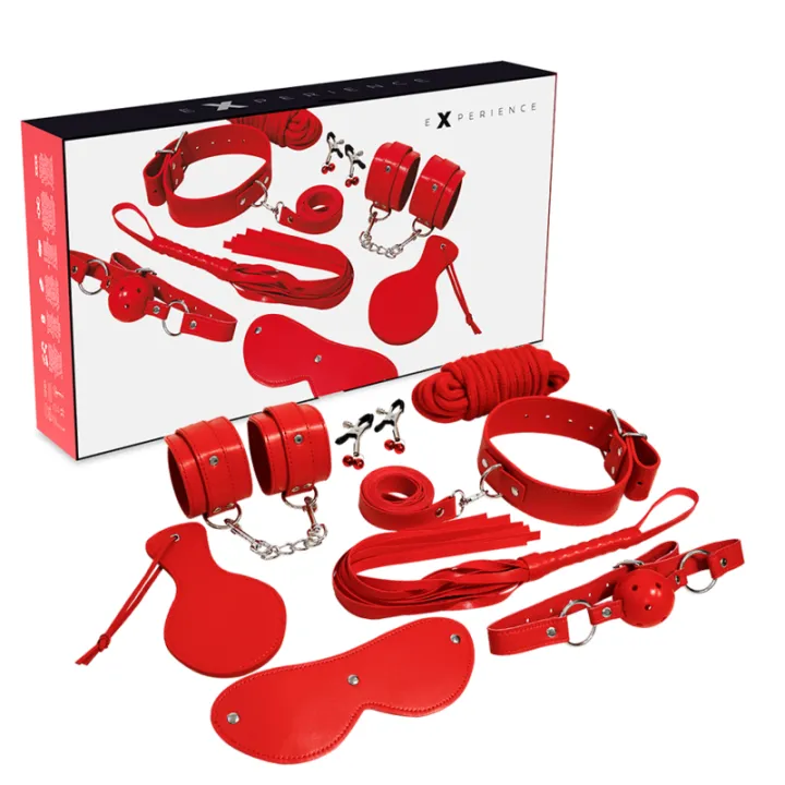 EXPERIENCE - BDSM FETISH KIT SERIE ROJO