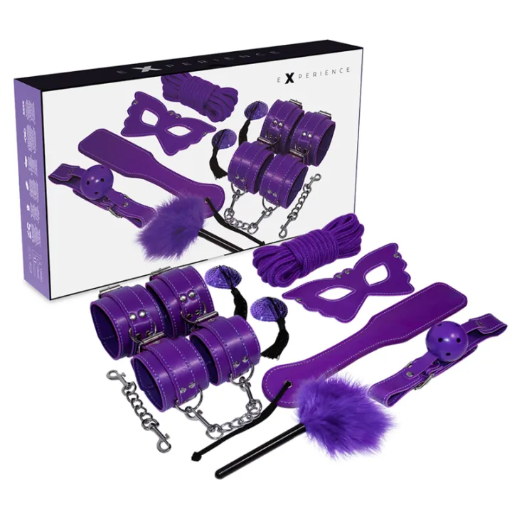 EXPERIENCE - BDSM FETISH KIT SERIE MORADO