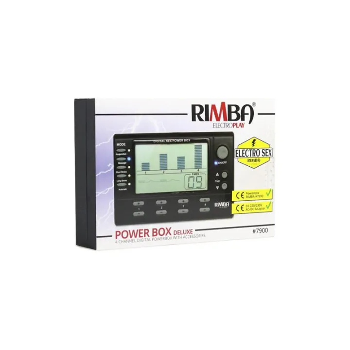 Electro Sex Power Box Set con LCD de Electro Play