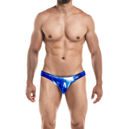 Slip Bikini de Corte Bajo Provocative Azul Skai de Cut4Men | VibraZon