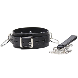 OHMAMA FETISH - COLLAR SUMISION CON 3 ANILLAS | VibraZon