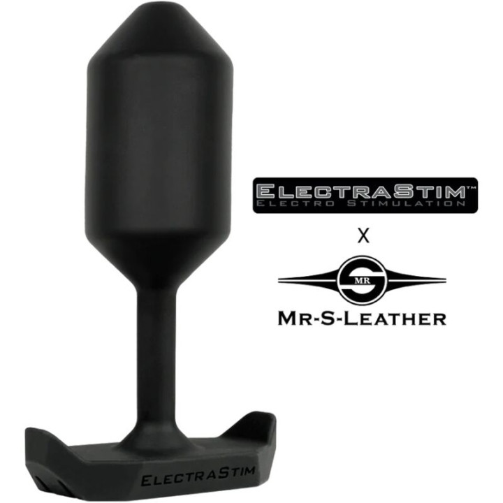 ELECTRASTIM - ELECTRO PLUG ANAL MR-S-LEATHER | VibraZon