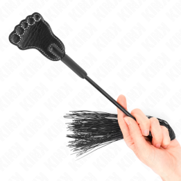 KINK - PALA FORMA DE PIE CON LÁTIGO DE BORLA 31 CM | VibraZon