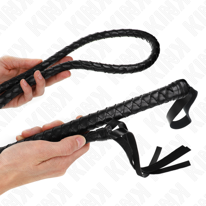 KINK - LÁTIGO DE SERPIENTE LARGO NEGRO 210 CM | VibraZon
