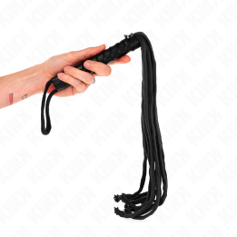 KINK - LÁTIGO DE CUERDA NEGRO 56 CM | VibraZon