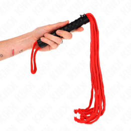 KINK - LÁTIGO DE CUERDA ROJO 56 CM | VibraZon