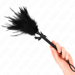 KINK - PLUMAS DE COSQUILLEO POLLO JUGUETÓN 35 CM | VibraZon