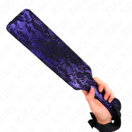 KINK - PALA DE PIEL DISEÑO ESCÁNDALO 37 X 7 CM | VibraZon