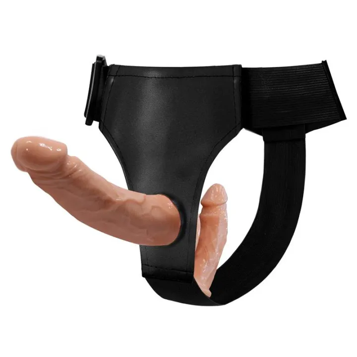 Arnés con Dildo Doble Realista de Baile