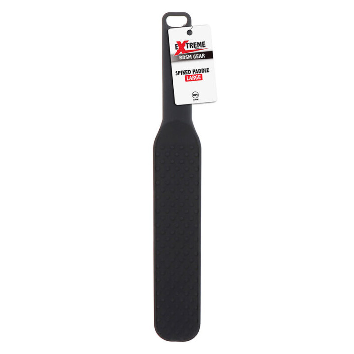 HIDDEN DESIRE - EXTREME PALETA CON PÚAS GRANDE NEGRO | VibraZon