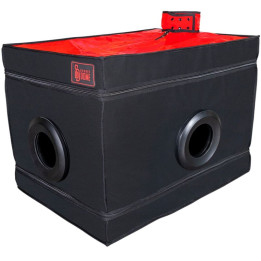 SECRET DOME - KINK CLUB LA NICHE CABINA NEGRO & ROJO | VibraZon