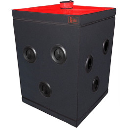 SECRET DOME - KINK CLUB CABINA SCANDALE NEGRO & ROJO | VibraZon