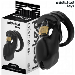 ADDICTED JUGUETES LOCKED - FORBIDDEN VAULT JAULA PARA PENE 10 CM | VibraZon