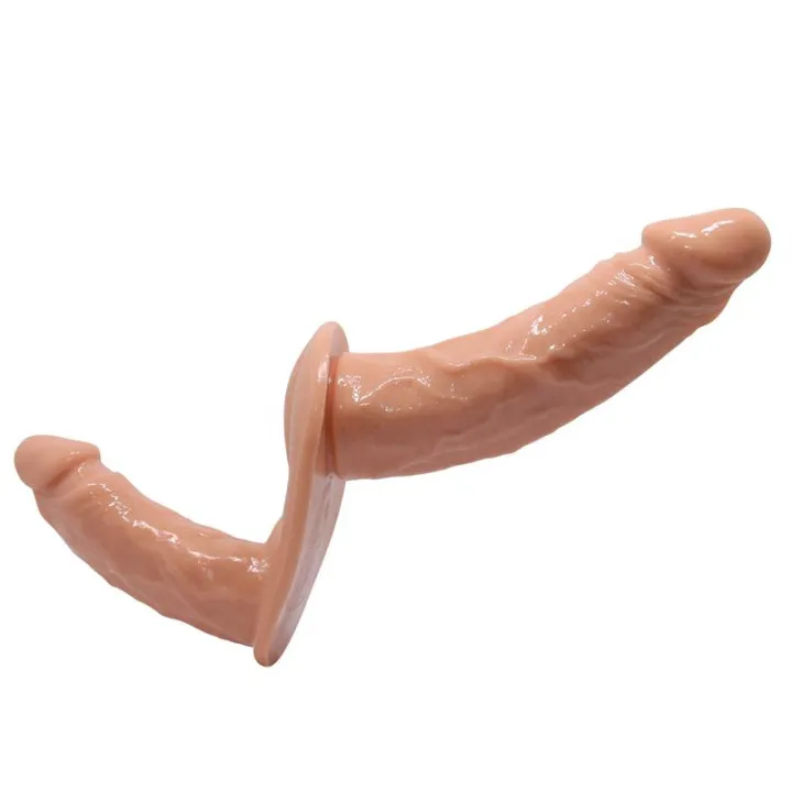 Arnés con Dildo Doble Realista de Baile