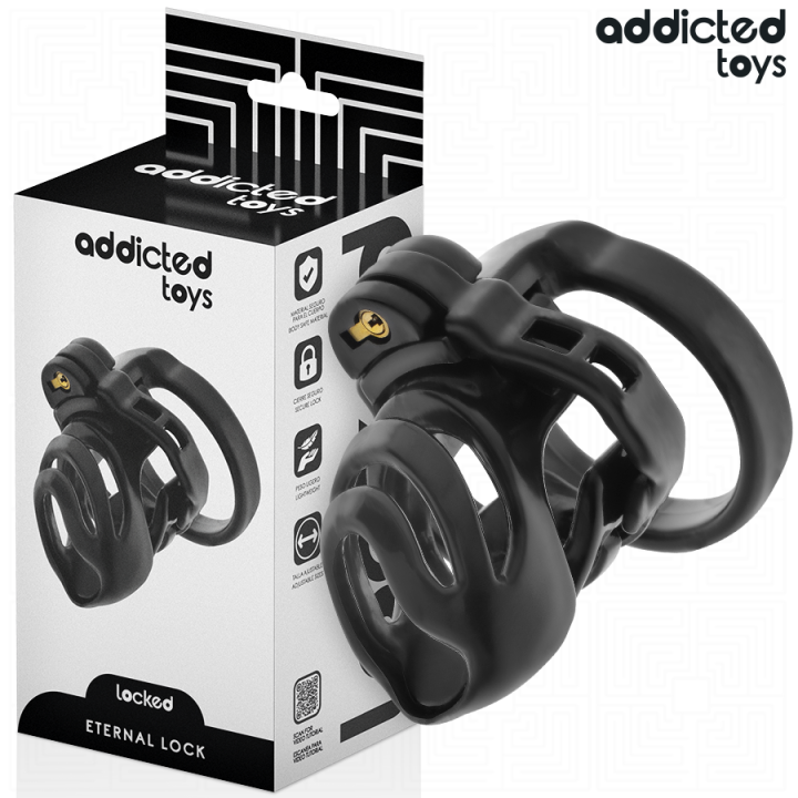 ADDICTED JUGUETES LOCKED - ETERNAL LOCK JAULA PARA PENE 9 CM | VibraZon