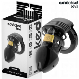 ADDICTED JUGUETES LOCKED - CHASTITY DEPTHS JAULA PARA PENE 7,5 CM | VibraZon