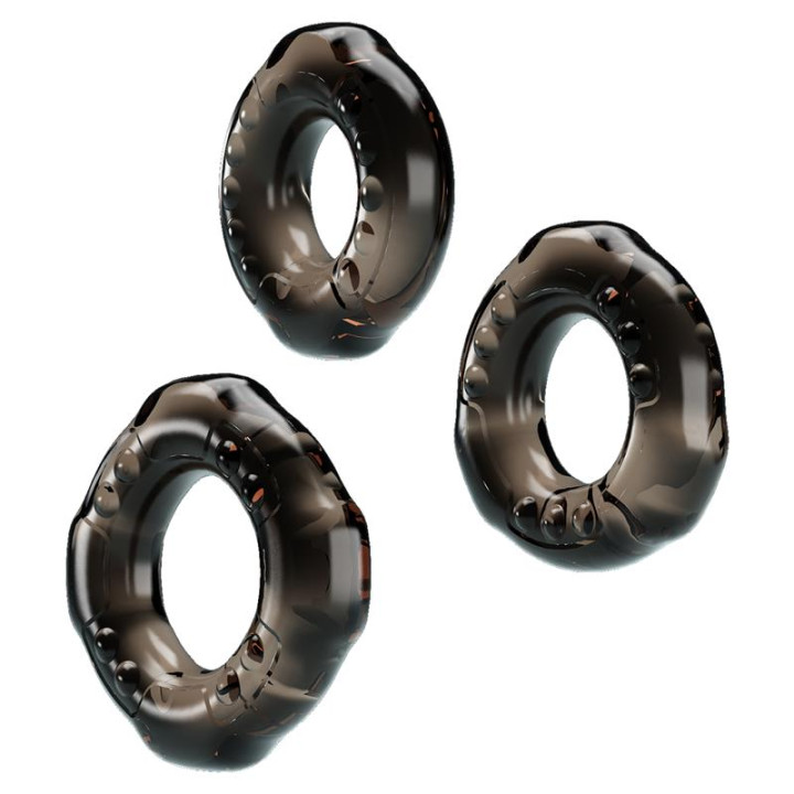 Set 3 Anillos para el Pene de Baile | VibraZon