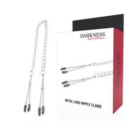DARKNESS - PINZAS AJUSTABLES PARA PEZONES METAL | VibraZon