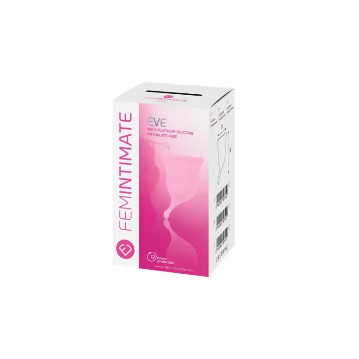 Copa Menstrual Eve Talla M Silicona Rosa de Femintimate