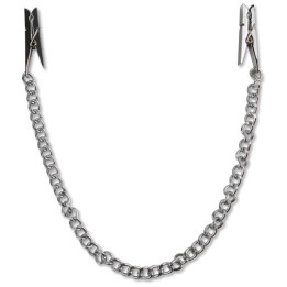 FETISH FANTASY SERIES - SERIES CADENA PARA PEZONES PLATA | VibraZon