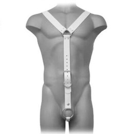 LEATHER BODY - ARNES MEN BLANCO | VibraZon