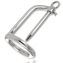 METAL HARD - ANILLO GLANDE CON PLUG | VibraZon