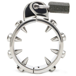 METAL HARD - ANILLO CASTIDAD ANTI-ERECCIÓN | VibraZon