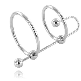 METAL HARD - EXTREME ANILLO CON STOP URETRA | VibraZon