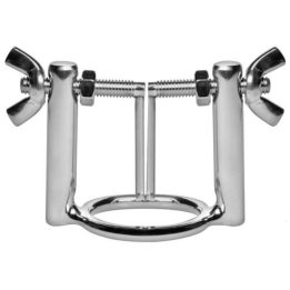 METAL HARD - ANILLO GLANDE CON PRENSA DILATADOR URETRA | VibraZon