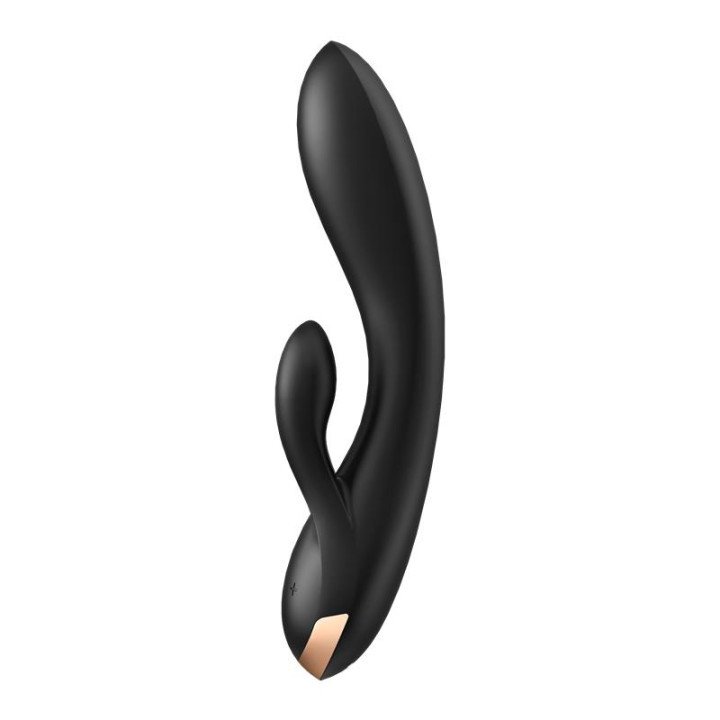 Double Flex Vibrador Punto G 3 Motores Satisfyer APP Connect Negro | VibraZon