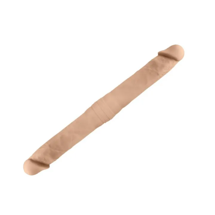 Dildo Doble Dual Density Double Dong S Natural de Silexd