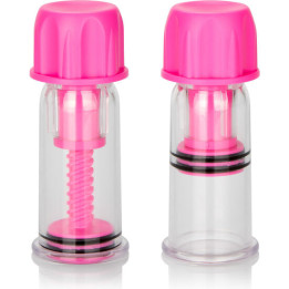 CALEXOTICS - VACCUM TWIST SUCCIONADORES PEZONES ROSA | VibraZon