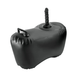 FETISH FANTASY SERIES - SILLÓN HINCHABLE BODY DOCK CON DILDO 69,2 CM NEGRO | VibraZon