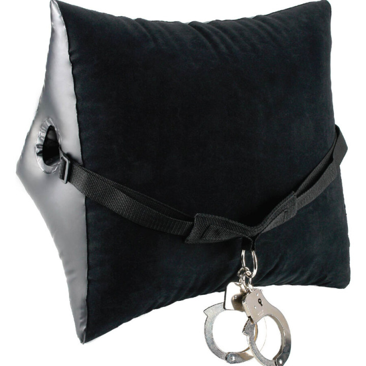 FETISH FANTASY SERIES - ALMOHADA HINCHABLE POSICION MASTER CON ESPOSAS | VibraZon