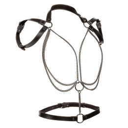 CALEXOTICS - EUPHORIA ARNÉS ESTILO CABESTRO CON MÚLTIPLES CADENAS PREMIUM | VibraZon