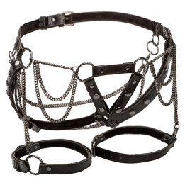CALEXOTICS - EUPHORIA ARNÉS DE MUSLO CON CADENAS PREMIUM | VibraZon